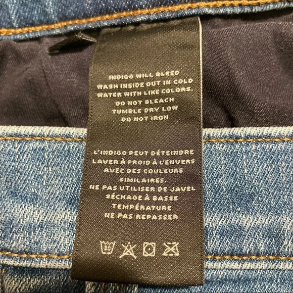 J BRAND Sz 32 Teagan High Rise Straight Leg Mid Wash Jeans - Picture 10 of 12